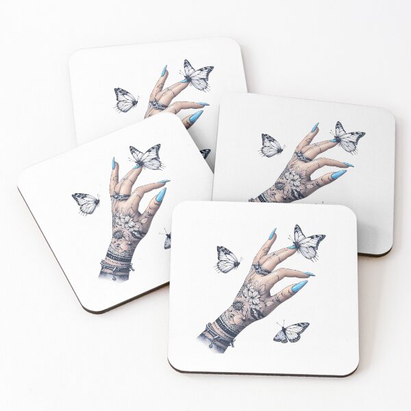 Item preview, Three White Butterflies designed and sold by baersylvie.