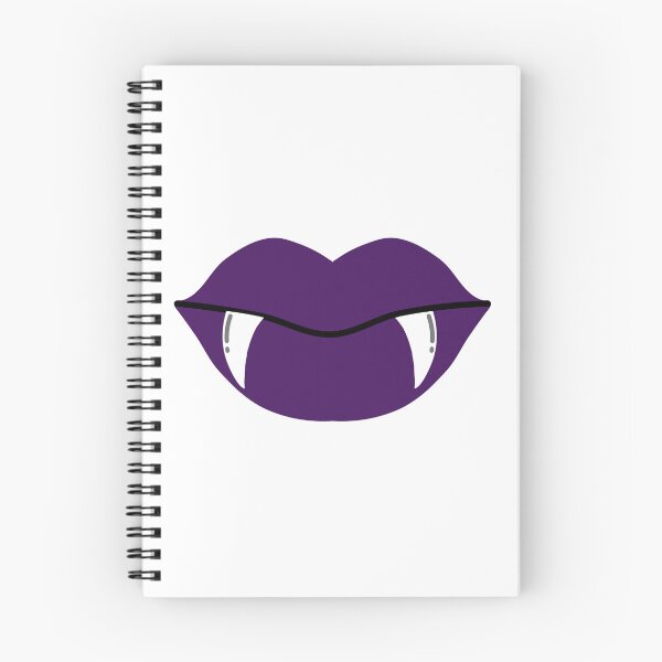Item preview, Purple Vampire Lips with Fangs Halloween Design designed and sold by Tanapan2529.