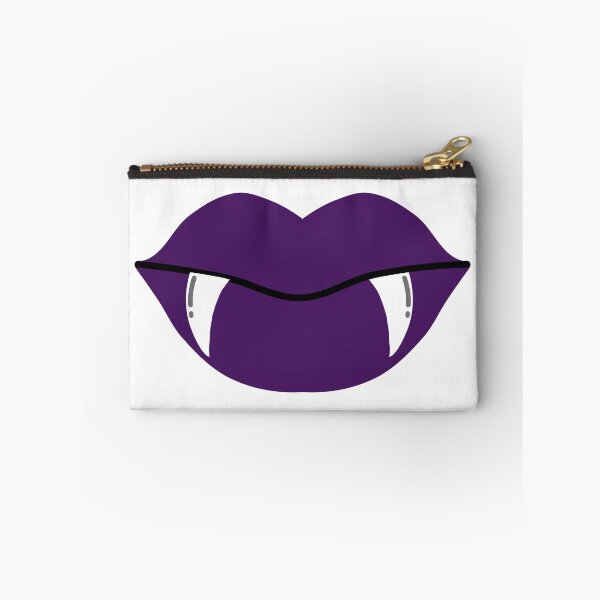 Item preview, Purple Vampire Lips with Fangs Halloween Design designed and sold by Tanapan2529.
