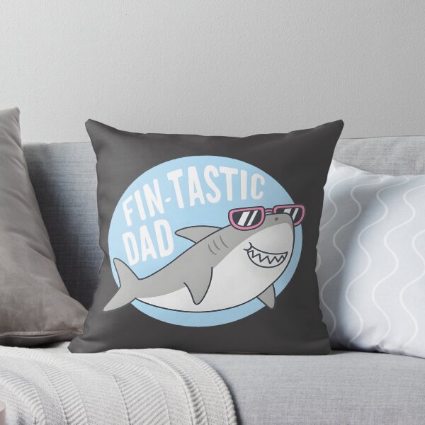 Item preview, Fintastic Dad Funny Shark With Sunglasses Pun | Cool Ocean Humor Gift For Fathers Day | ⭐⭐⭐⭐⭐ Best Seller designed and sold by angeldustartist.