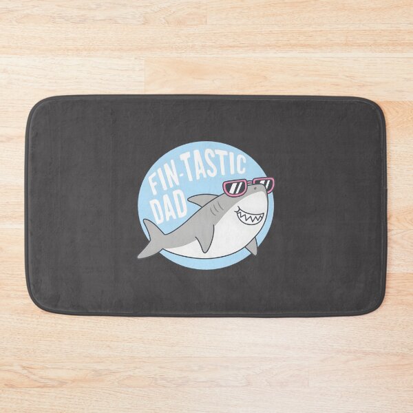 Item preview, Fintastic Dad Funny Shark With Sunglasses Pun | Cool Ocean Humor Gift For Fathers Day | ⭐⭐⭐⭐⭐ Best Seller designed and sold by angeldustartist.