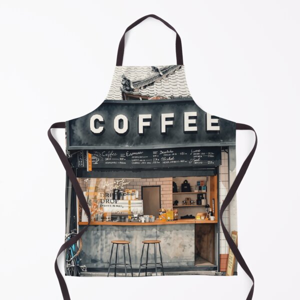 Item preview, Coffee Shop designed and sold by KapowStickers.