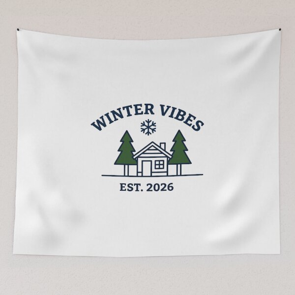 Item preview, Cozy Winter Vibes Cabin Design T-Shirt designed and sold by shaira6831.
