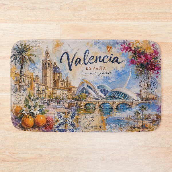 Item preview, Valencia Postcard, Spain – A Beautiful city in Europe. designed and sold by GalleryKauffeld.