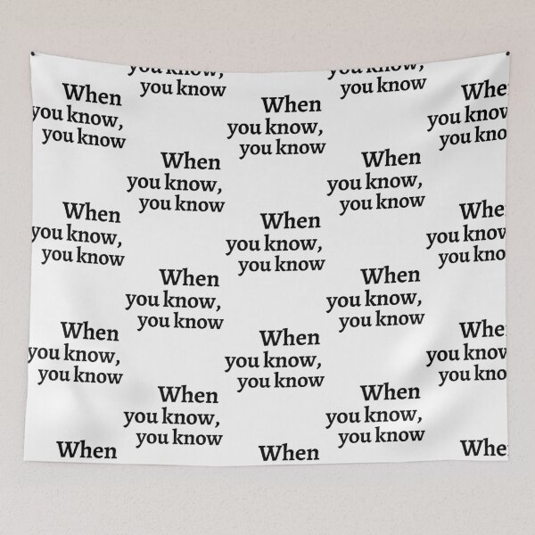 Item preview, When You Know You Know. (Margaret Lana Del Rey) designed and sold by baersylvie.