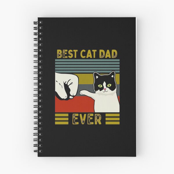 Item preview, Best Cat Dad Ever Fist Bump Retro Design designed and sold by SoyLamderma.