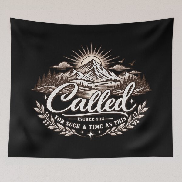 Item preview, Called for Such a Time as This Esther 4:14 Christian Design | Faith Art designed and sold by PrayWear.