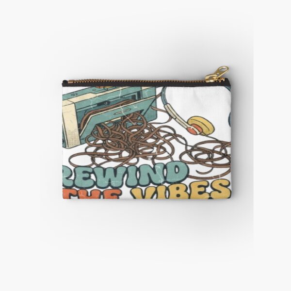Item preview, Rewind The Vibes Retro Cassette Tape designed and sold by FABIOLA1970.
