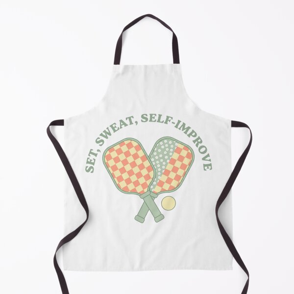 Item preview, Set, Sweat, Self-improve - Pickleball Design designed and sold by RunningWhiskers.