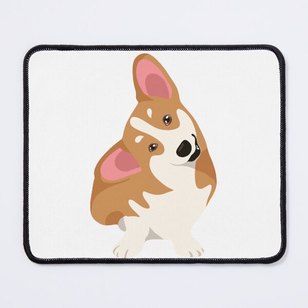 Item preview, Curious Corgi Head Tilt Cute Dog Illustration designed and sold by svitlaarty.