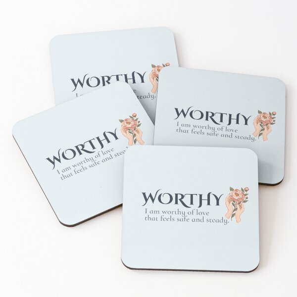 Item preview, Worthy of Love designed and sold by Safe Soul DeLife.