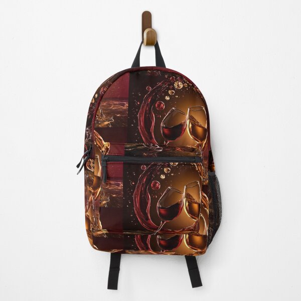 Item preview, Luxury Red & Golden Wine Splash designed and sold by CheersTOGETHER.
