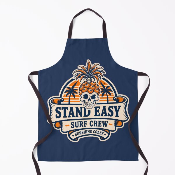 Item preview, Stand Easy Surf Crew  - Pandanus Skull Logo - Sunshine Coast and Noosa designed and sold by Bombergirls.
