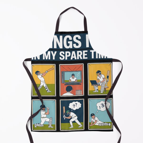 Item preview, Things I Do In My Spare Time Cricket Lover And Player designed and sold by FineNights.