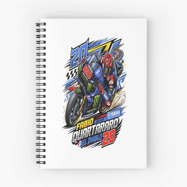 Item preview, Fabio Quartararo El Diablo 20 MotoGP Racing designed and sold by CatLovers Studio.