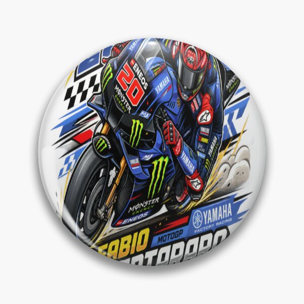 Item preview, Fabio Quartararo El Diablo 20 MotoGP Racing designed and sold by CatLovers Studio.