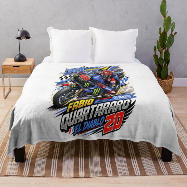 Item preview, Fabio Quartararo El Diablo 20 MotoGP Racing designed and sold by CatLovers Studio.