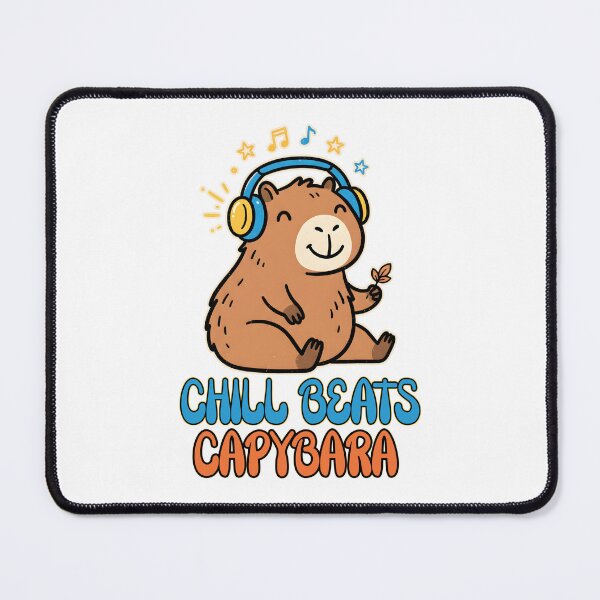 Item preview, Chill Beats Capybara Headphones Music designed and sold by Mr Lee.