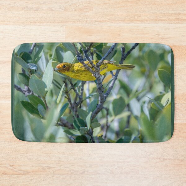 Item preview, Mangrove Warbler At Home designed and sold by Debra Martz.