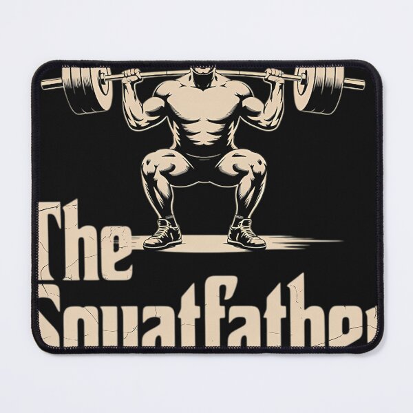 Item preview, The Squatfather Gym Workout Deadlift Parody designed and sold by FineNights.