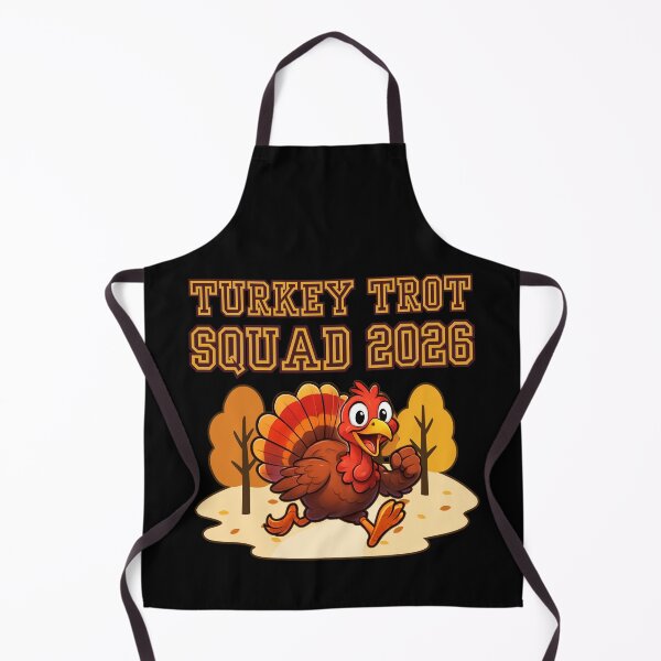 Item preview, Turkey Trot Squad 2026 Running Turkey in Autumn Park designed and sold by PROPera-design.