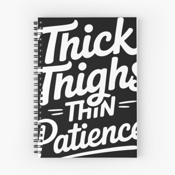 Item preview, Thick Thighs Thin Patience Workout Exercise designed and sold by FineNights.