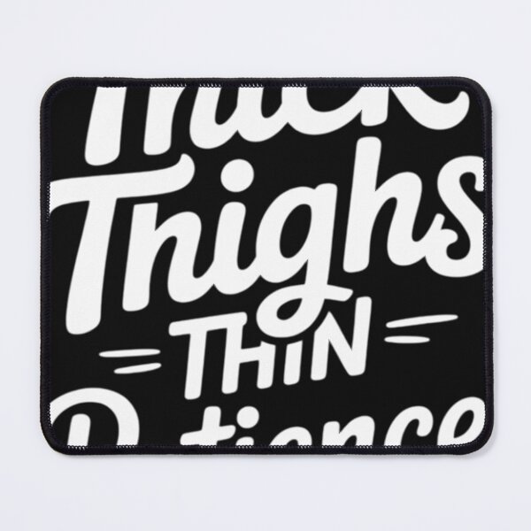 Item preview, Thick Thighs Thin Patience Workout Exercise designed and sold by FineNights.