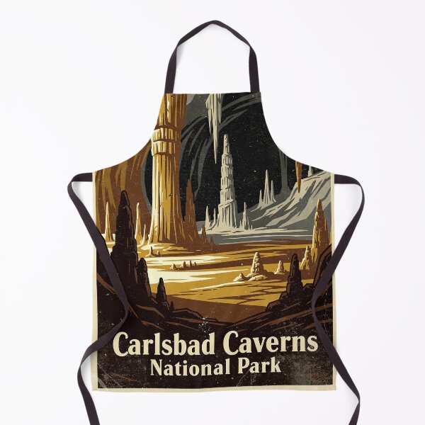 Item preview, Carlsbad Caverns National Park Vintage Travel Art designed and sold by Teelogic.