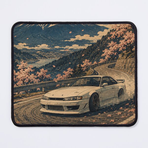 Item preview, Japanese Drifting Car Cherry Blossom Fuji designed and sold by Jozefin's Studio.