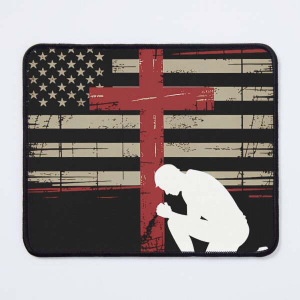 Item preview, Thin Red Line Firefighter Cross Bible Verse  designed and sold by FineNights.