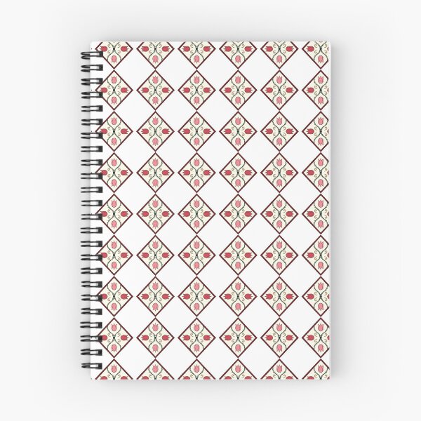 Item preview, Vintage Floral Tile Pattern designed and sold by Little Dora Art.