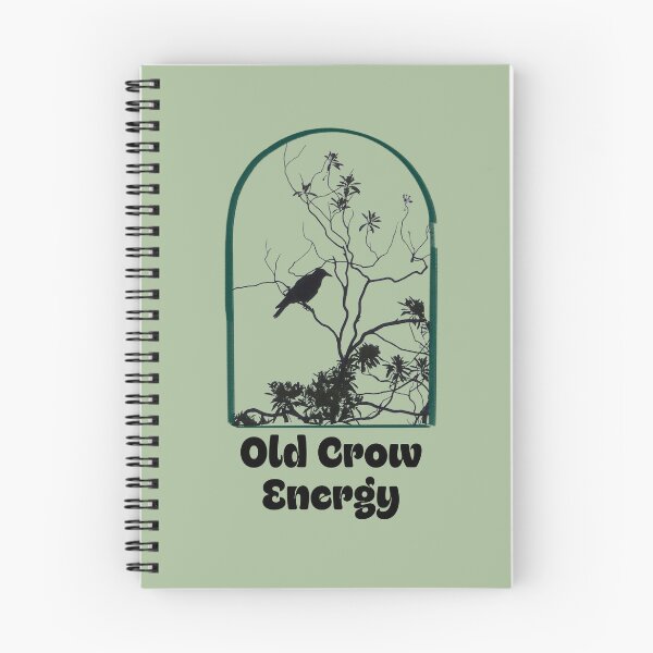 Item preview, Old Crow Energy | Arched Crow Silhouette Design designed and sold by Feral Vibes.
