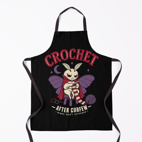 Item preview, CROCHET AFTER CURFEW, Spooky Fiber Arts Shirt designed and sold by PhylonBoxx.