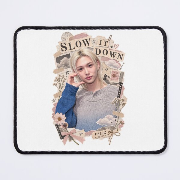 Item preview,  Felix Slow It Down Retro Floral Collage designed and sold by Valeree Store.