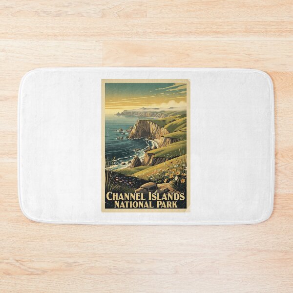 Item preview, Channel Islands National Park Vintage Travel Art designed and sold by Teelogic.