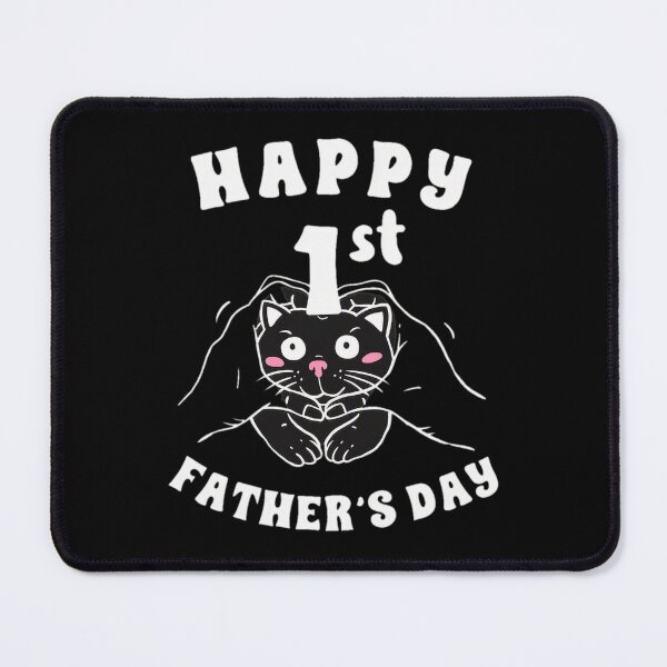 Item preview, Happy 1st Fathers Day Cat Hands Cute Illustration designed and sold by GiaoCalonas.