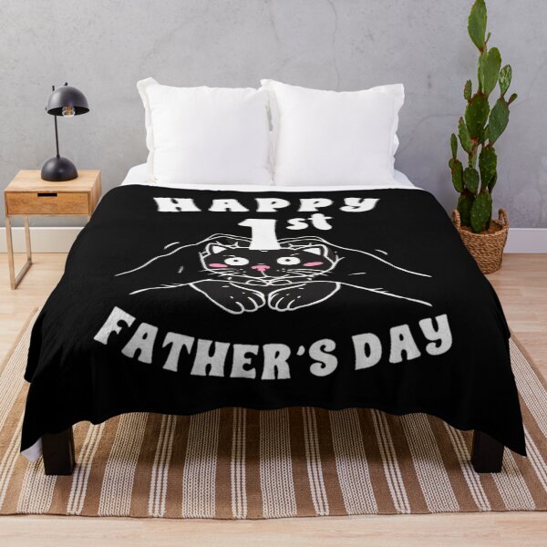 Item preview, Happy 1st Fathers Day Cat Hands Cute Illustration designed and sold by GiaoCalonas.