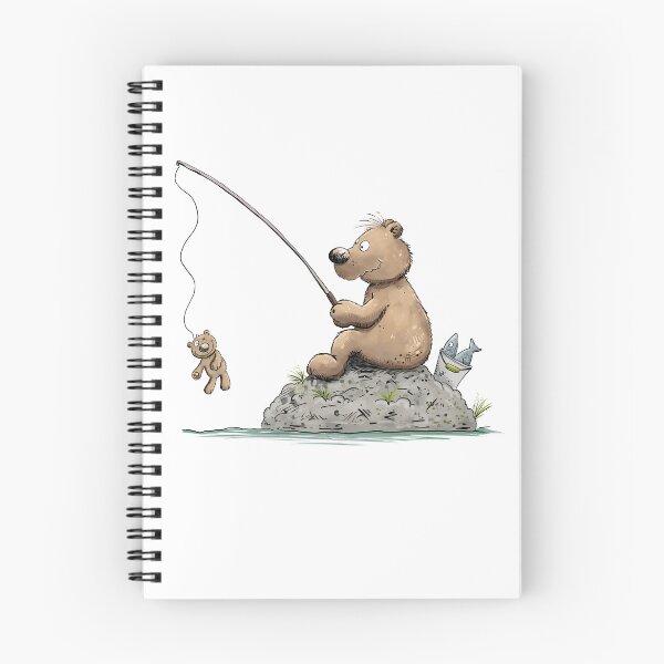 Item preview, Angler Bear with unusual catch designed and sold by modartis.