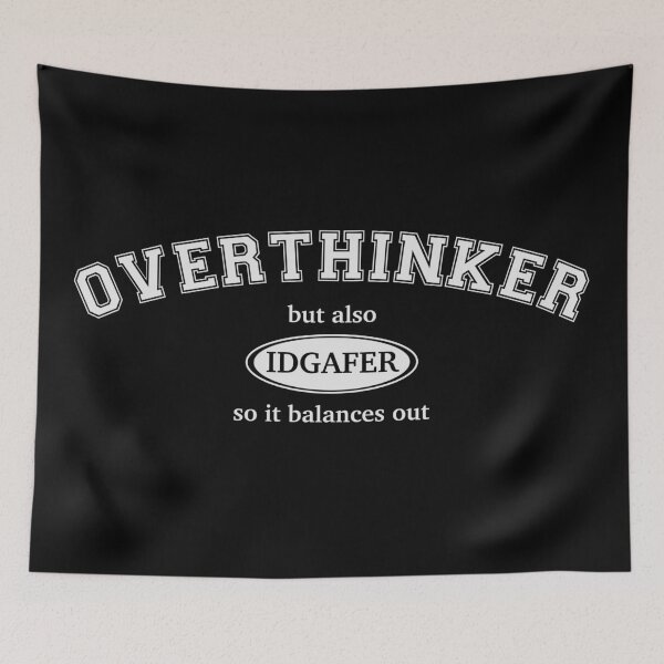Item preview, OVERTHINKER designed and sold by vannniez.