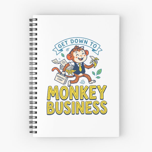 Item preview, Get Down To Monkey Business Corporate Humor designed and sold by Mr Lee.