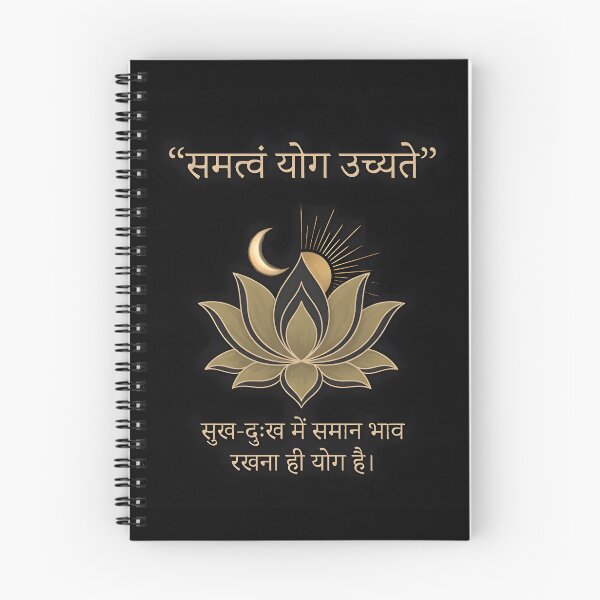 Item preview, Samatvam Yoga Uchyate Bhagavad Gita Wall Art designed and sold by hutofdesigns.