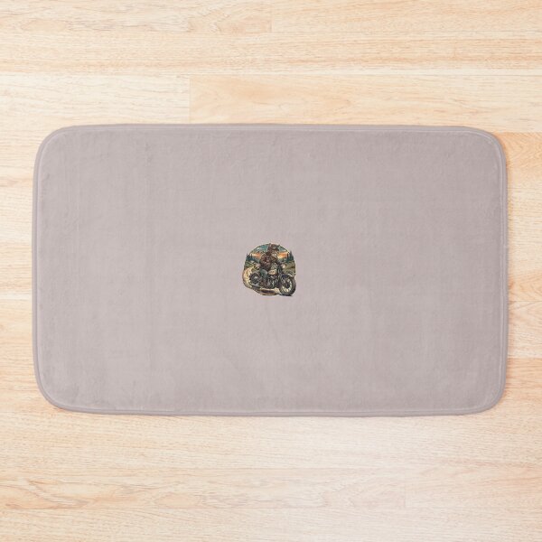 Item preview, Vintage Biker Cat | Retro Classic Motorcycle Illustration designed and sold by FootprintofLove.