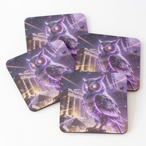 Item preview, Celestial Athenian Owl designed and sold by GodsMonsterss.