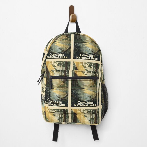 Item preview, Congaree National Park Vintage Travel Art designed and sold by Teelogic.