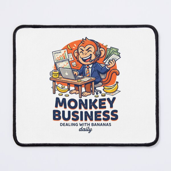 Item preview, Monkey Business Stock Market Trader designed and sold by Mr Lee.