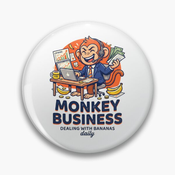 Item preview, Monkey Business Stock Market Trader designed and sold by Mr Lee.
