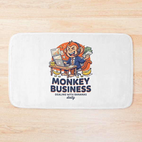 Item preview, Monkey Business Stock Market Trader designed and sold by Mr Lee.