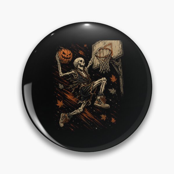 Item preview, Halloween Skeleton Basketball Dunk Pumpkin designed and sold by WILLIAMS-BR.