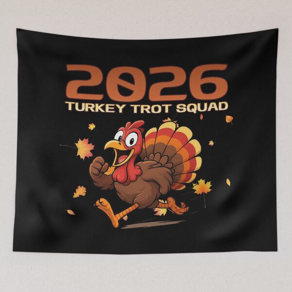 Item preview, Turkey Trot Squad 2026 | Funny Running Turkey Design designed and sold by PROPera-design.