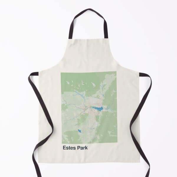 Item preview, Estes Park Minimalistic Map Art designed and sold by MapsNerd.